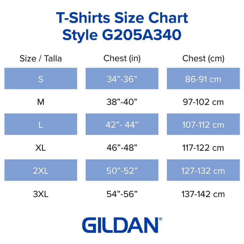 Gildan Mens DryBlend Workwear T-Shirts with Pocket, 2-Pack, Safety Orange, Medium US - Image 5